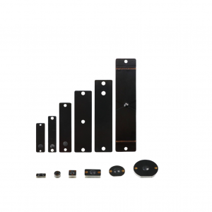 Etiqueta anti-metal UHF de material PCB FR4 usada para rastreamento de ativos, logotipo a laser, código de barras