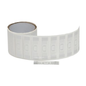 Etiqueta RFID UHF com incrustação seca, incrustação úmida NXP U9/U9XE ST-U7017 Tamanho da etiqueta 73*21 mm para impressão