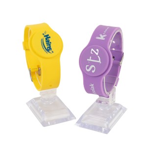 Modelo ST-G09 Pulseira de silicone NFC mais vendida com cor e logotipo personalizados