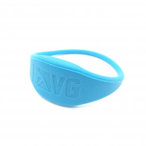 Modelo ST-G03 Pulseira de silicone RFID mais vendida para fechadura de hotel com logotipo gravado a laser