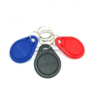 Chaveiro Mifare Classic NFC modelo ST-KF03 com logotipo impresso